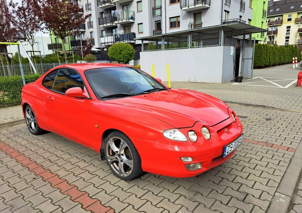 Hyundai Coupe cena 3999 przebieg: 188000, rok produkcji 1999 z Szczecin małe 781